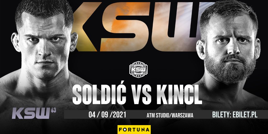 Roberto Soldič vs. Patrik Kincl, titulová bitva je na programu 4. září ve Varšavě