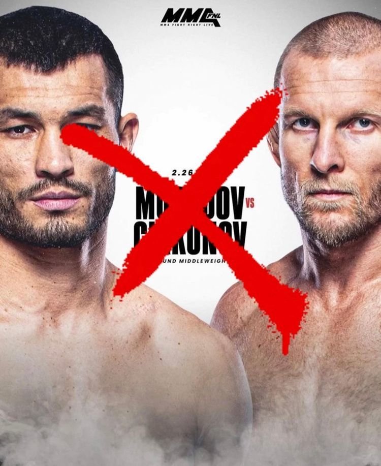 UFC Muradovův zápas s Cirkunovem zrušila