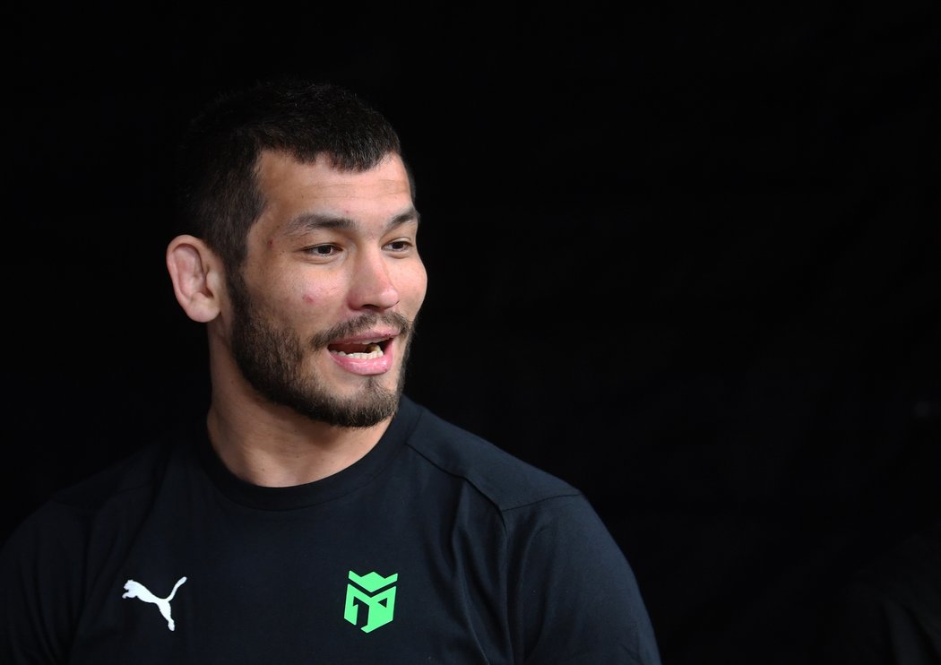 Machmud Muradov na tréninku v pražském Monster Gymu