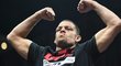 Nate Diaz během tréninku v anaheimském Honda Center