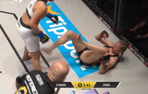 Oktagon 21, Lucia Szabová vs. Rizlen Zouak