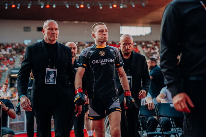 Slovák Roman Paulus na turnaji v Edenu během Oktagonu 72 Slovák Roman Paulus na turnaji v Edenu během Oktagonu 72