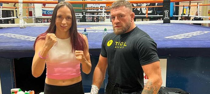 Lucie Pudilová se setkala s Conorem McGregorem