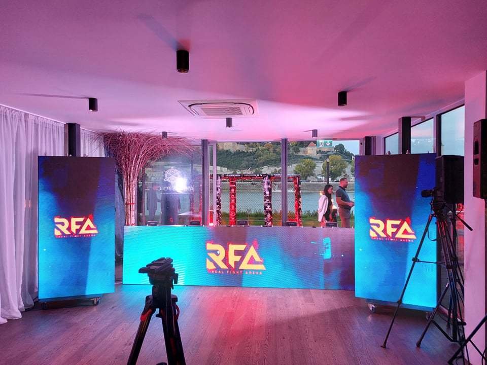 Organizace Real Fight Arena se představila na tiskové konferenci v Bratislavě