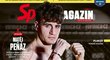 Titulní strana nového čísla Sport Magazín s MMA bojovníkem Matějem Peňázem