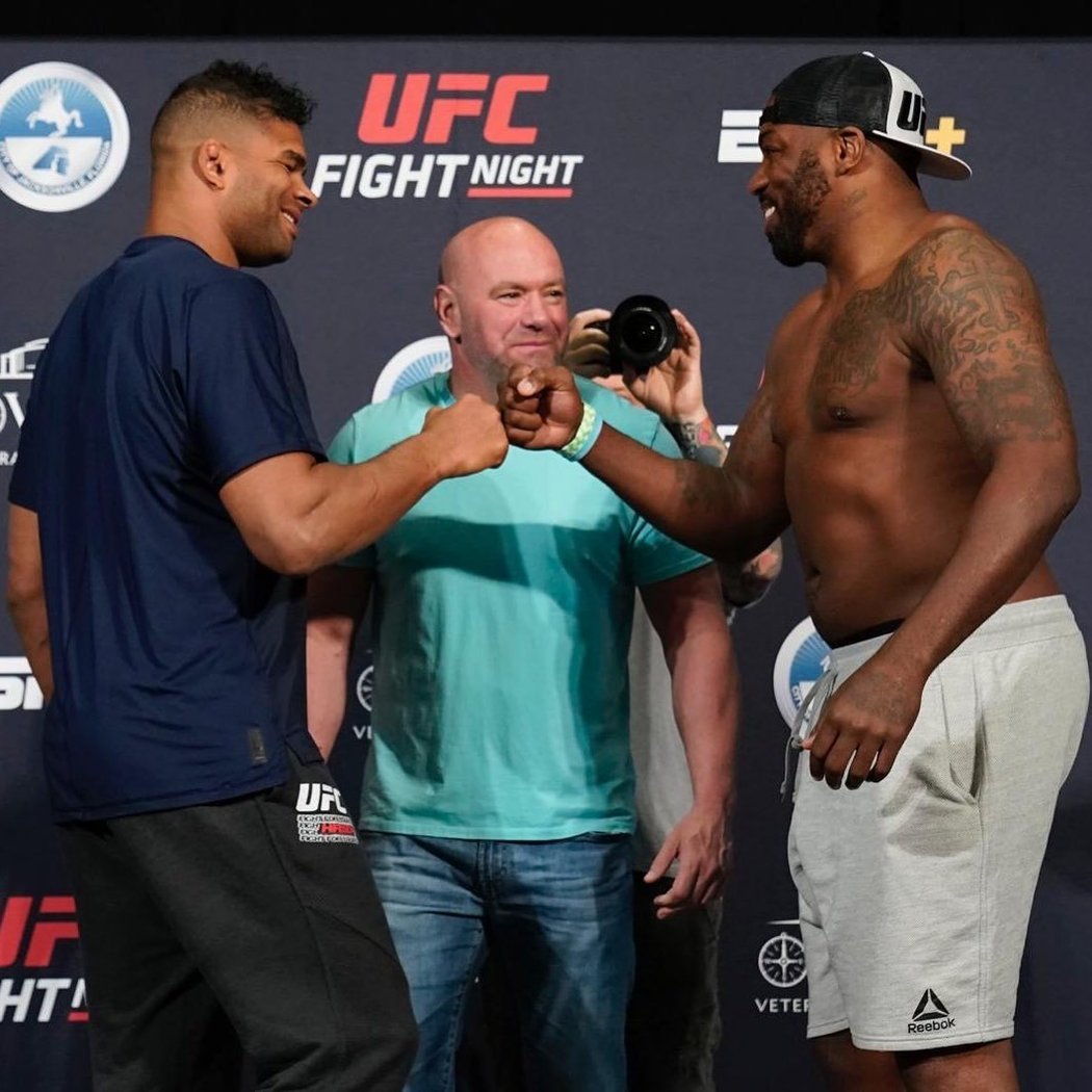 Alistair Overeem a Walt Harris se utkají v hlavním taháku UFC