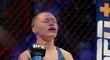 Rose Namajunas slaví vítězství nad Číňanku Čang Wej-Li