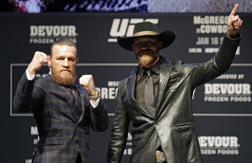 Tahle bitva bude stát za to. Superhvězda Conor McGregor vs. rekordman Donald Cerrone