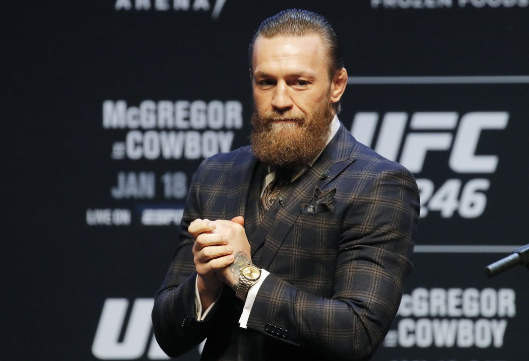 Conor McGregor se chystá na zápas s Donaldem Cerronem