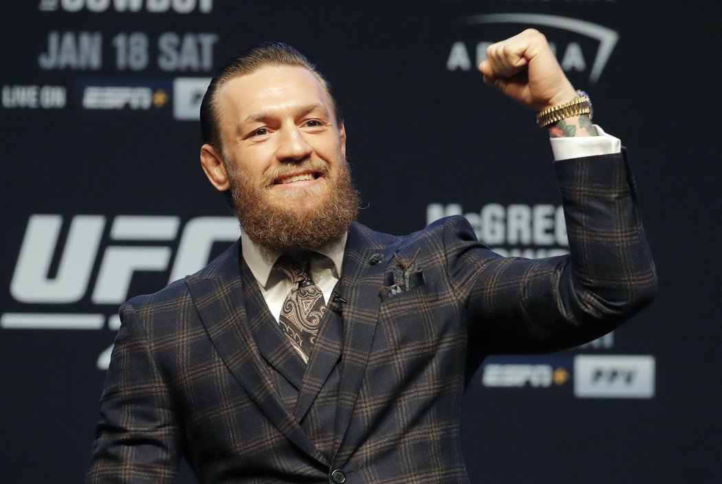 Conor McGregor se chystá na zápas s Donaldem Cerronem