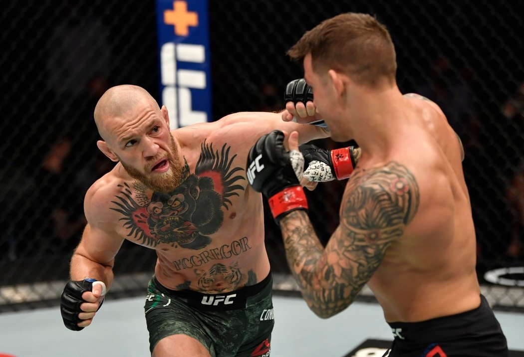 Conor McGregor vzkazuje Dustinu Poirierovi: Jsi buran!