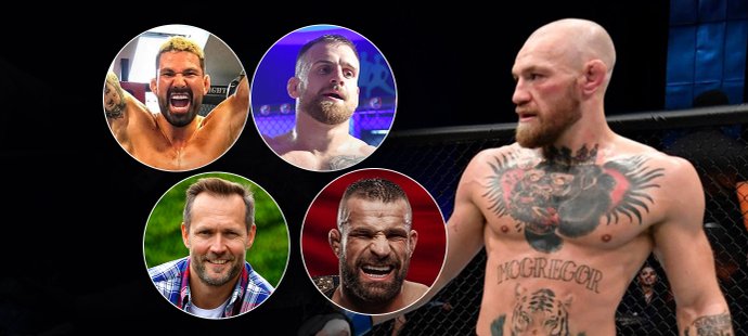 Co říkají česko-slovenské hvězdy MMA na prohru Conora McGregora?