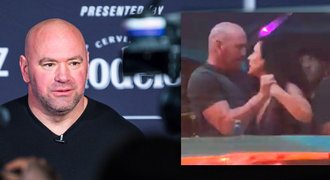 Šéf UFC White řeší vážnou kauzu: Na veřejnosti zfackoval svou ženu
