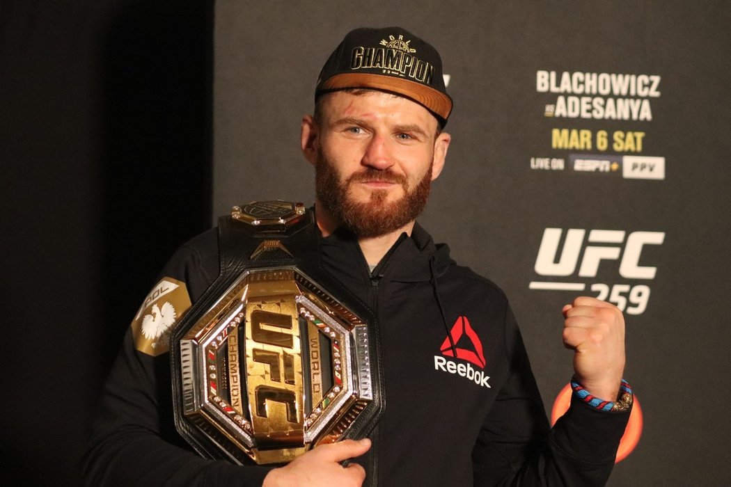 Šampion UFC Jan Blachowicz