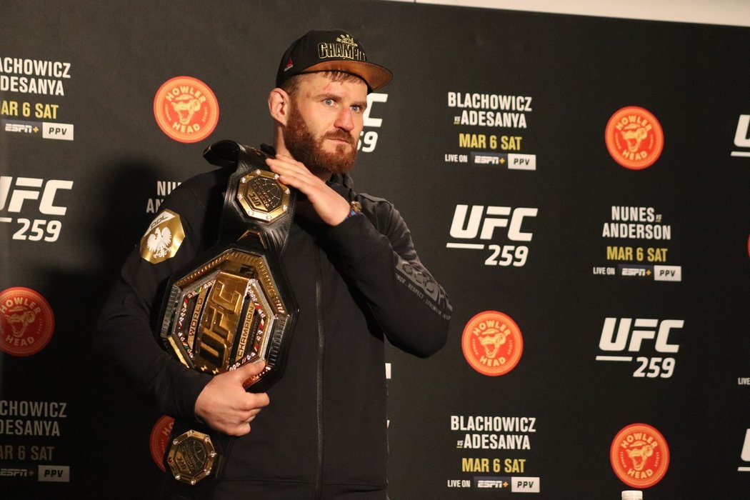 Šampion UFC Jan Blachowicz