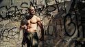 První český šampion UFC Jiří Procházka pózuje před natáčením pořadu Fight Cast One
