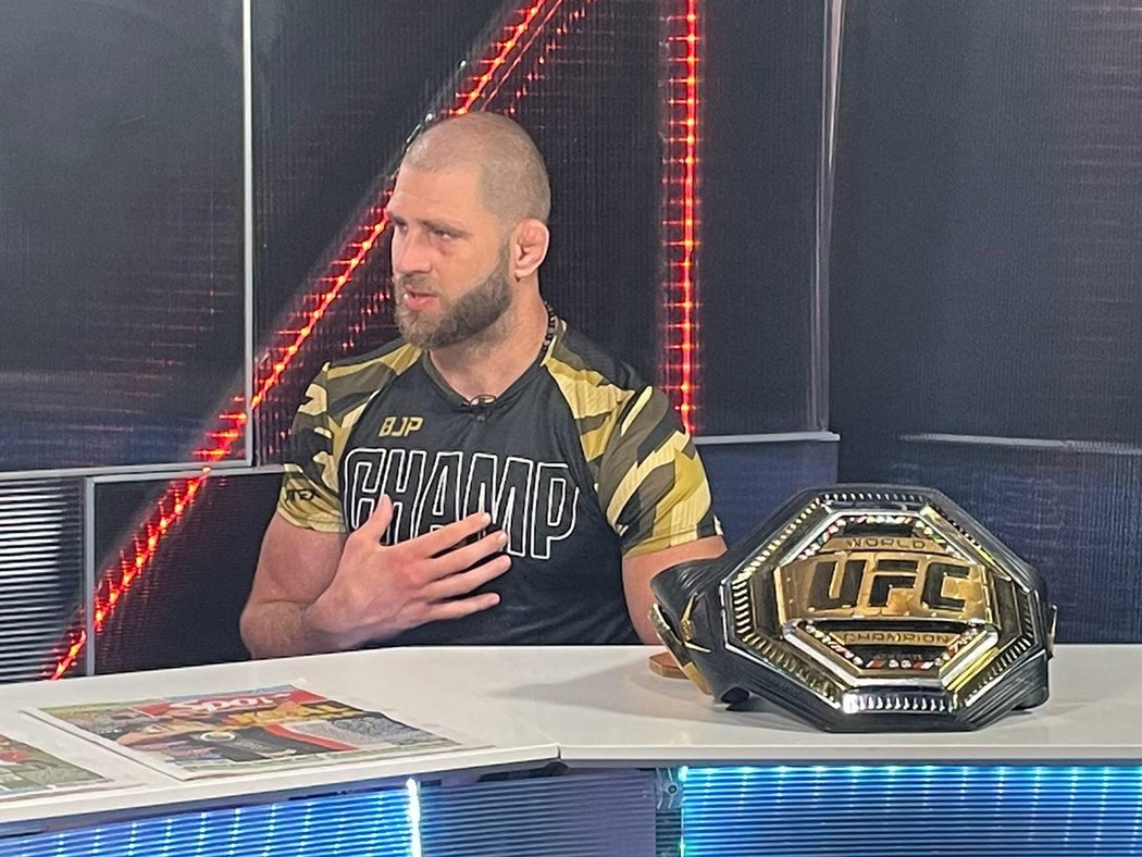 Šampion UFC Jiří Procházky ve studiu iSport.cz