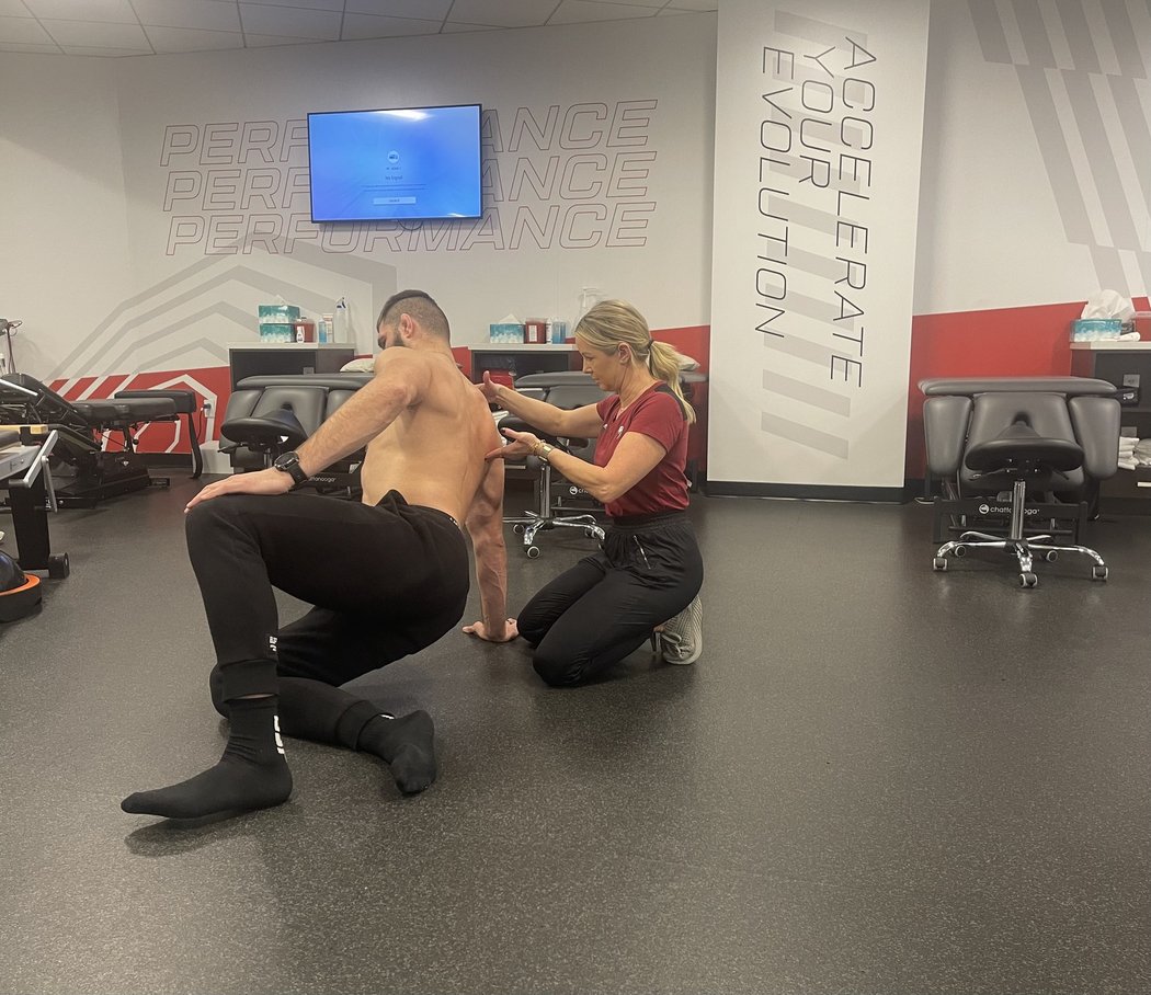 Někdejší šampion Jiří Procházka cvičí v UFC Performance Institute