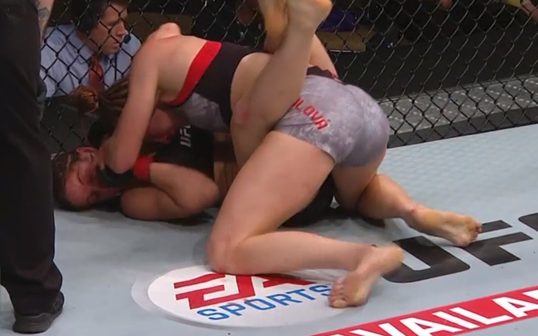 Lucie Pudilová v UFC porazila Sarah Morasovou