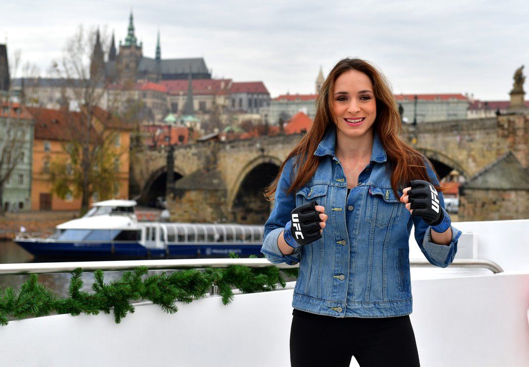 Česká MMA bojovnice Lucie Pudilová