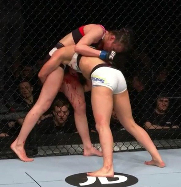 Lucie Pudilová při svém debutu v UFC zazářila