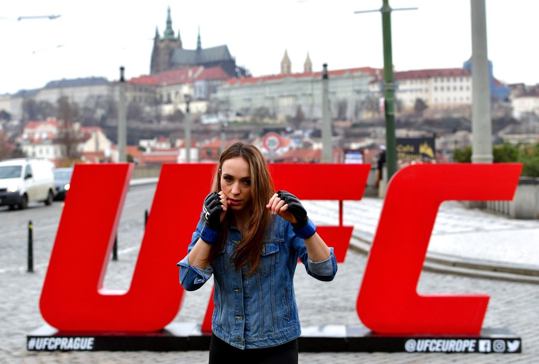 Lucie Pudilová se připravuje na svůj pátý zápas v UFC, který se uskuteční v Praze