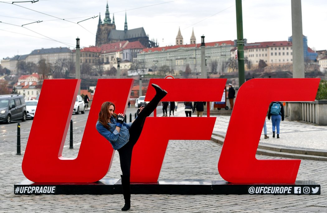 Lucie Pudilová bojovala v UFC