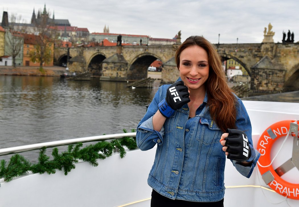 Lucie Pudilová se chystá na svůj pátý zápas v UFC