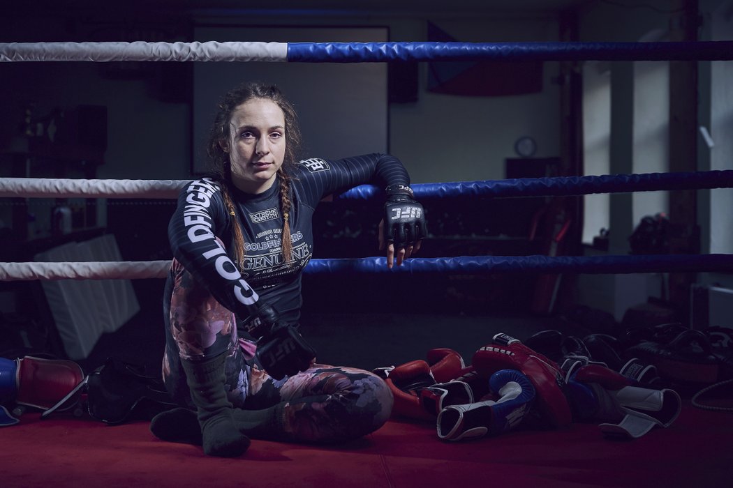 Česká MMA bojovnice Lucie Pudilová