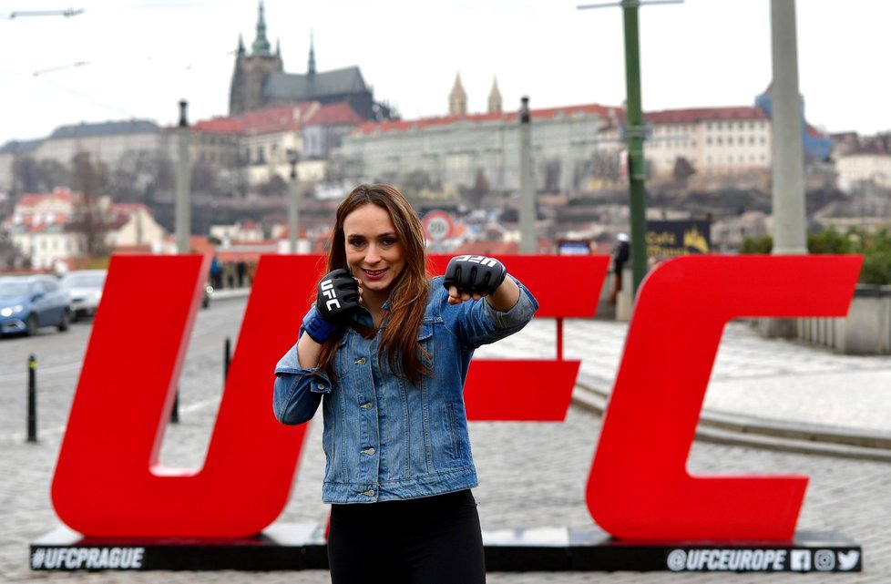 Lucie Pudilová se připravuje na svůj pátý zápas v UFC, který se uskuteční v Praze