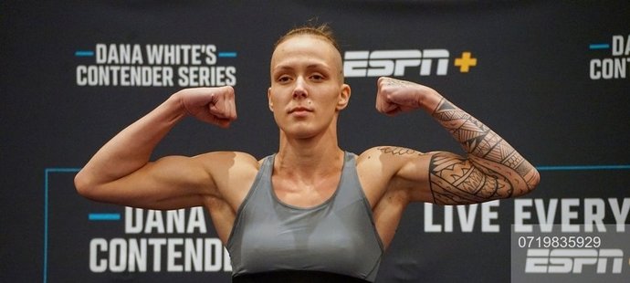 MMA zápasnice Tereza Bledá před zápasem o smlouvu do UFC