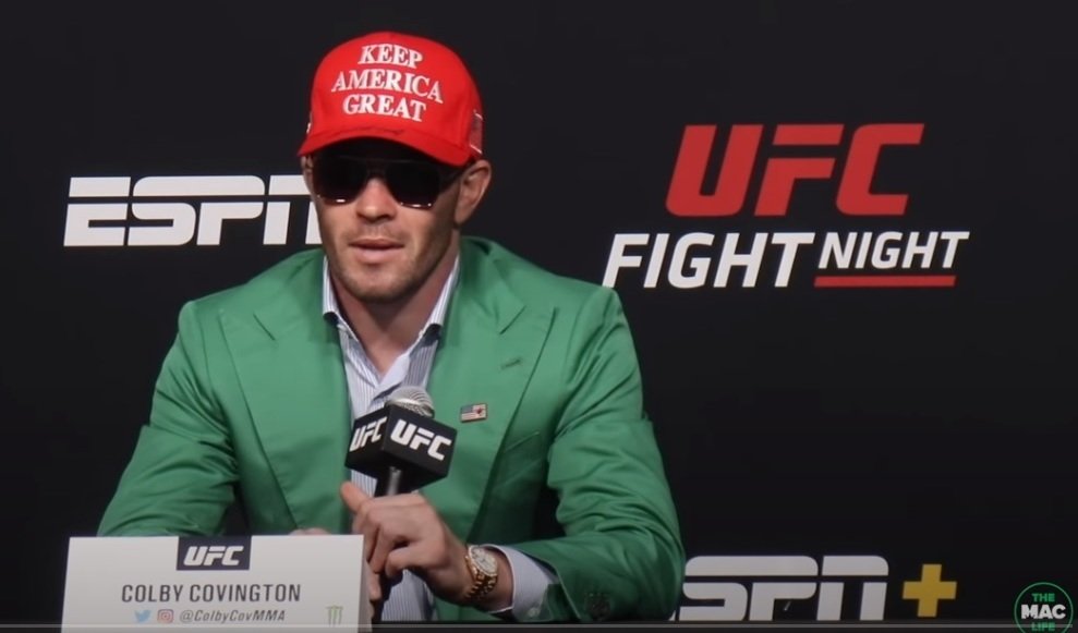 Colby Covington je příznivcem Donalda Trumpa a nebojí se to dát najevo