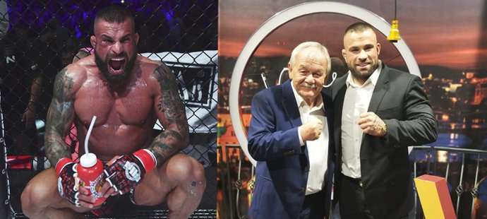 Nejlepší český zápasník v MMA Karlos Vémola byl hostem v pořadu známého baviče Karla Šípa