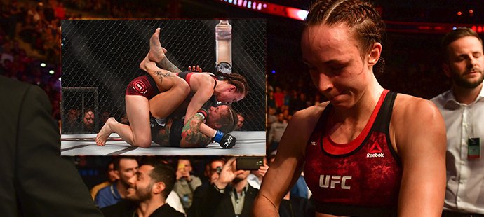 Zklamaná Lucie Pudilová prohrála na UFC v Praze na body