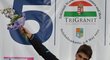 David Svoboda se raduje z vítězstvé v závodě Světového poháru v maďarské Százhalombattě
