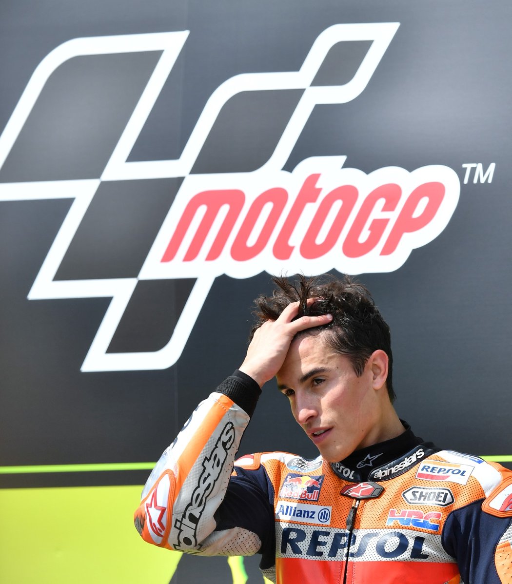 Vítěz MotoGP v Brně Marc Marquez