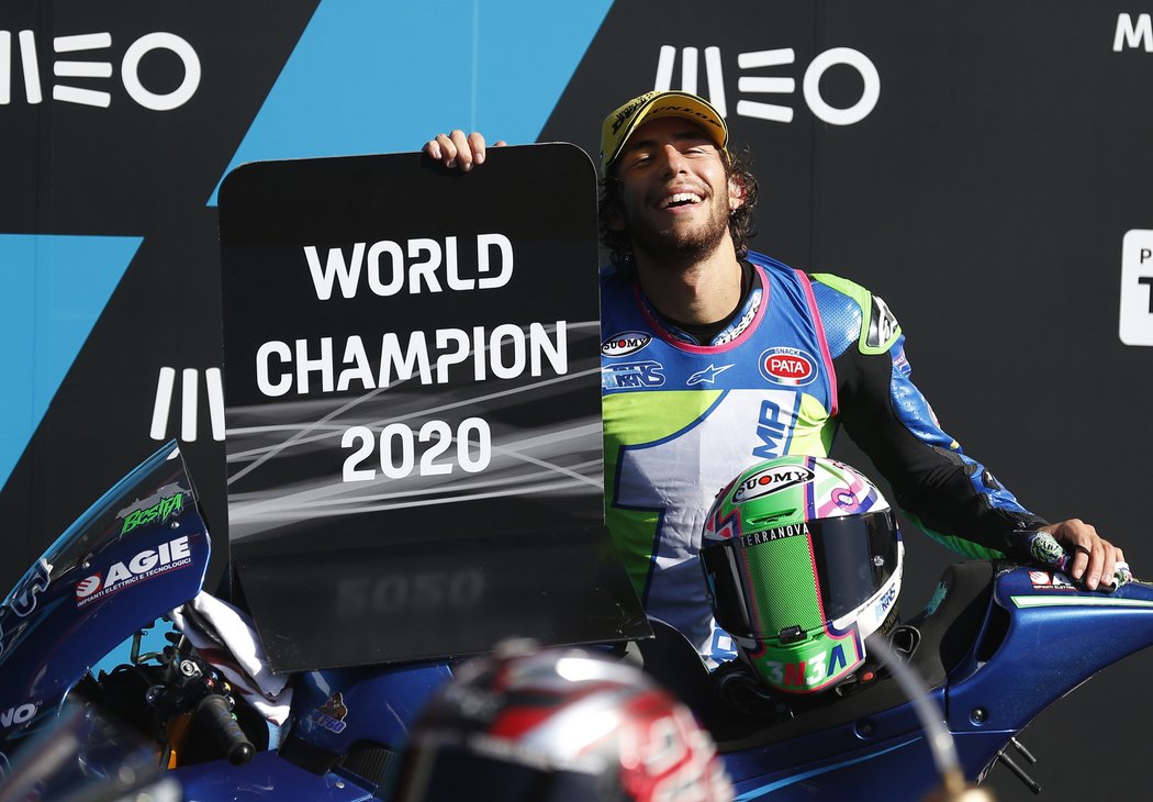 Mistrem světa v kategorii Moto2 je Enea Bastianini