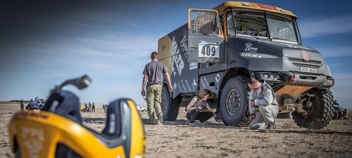 Jaroslav Valtr (Bonver Dakar Project) na Africa Eco Race