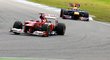 Španělský jezdec formule 1 Fernando Alonso zvítězil ve Velké ceně Německa
