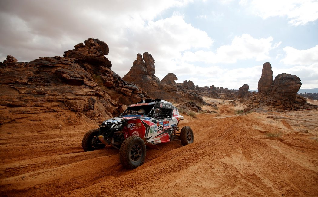 Josef Macháček ani v roce 2023 nechyběl na startu Rallye Dakar