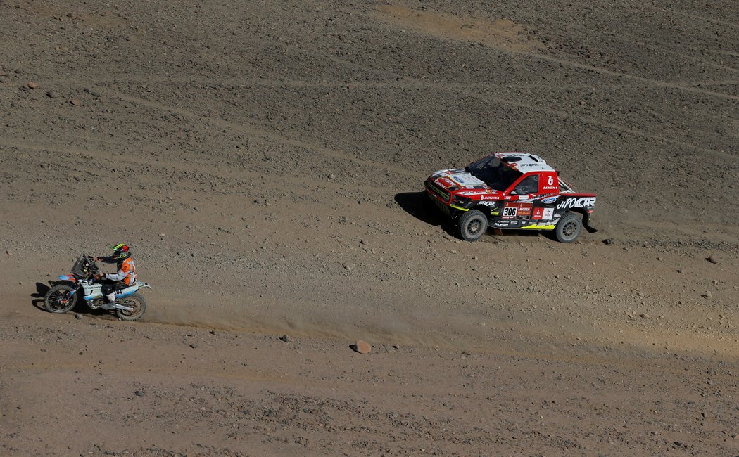 Martin Prokop se na Dakaru posunul do elitní desítky