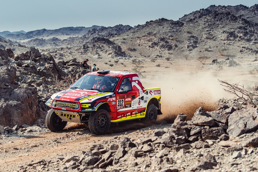 Martin Prokop na trati Rallye Dakar