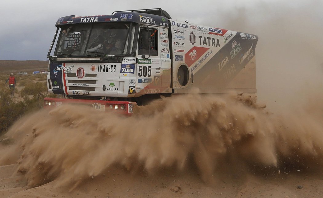 Martin Kolomý odstartoval Dakar výtečně