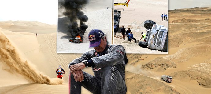 Rallye Dakar je asi tím nejnáročnějším, co může závodníky potkat