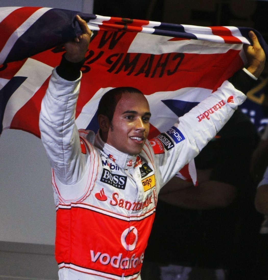 Mistr světa Lewis Hamilton
