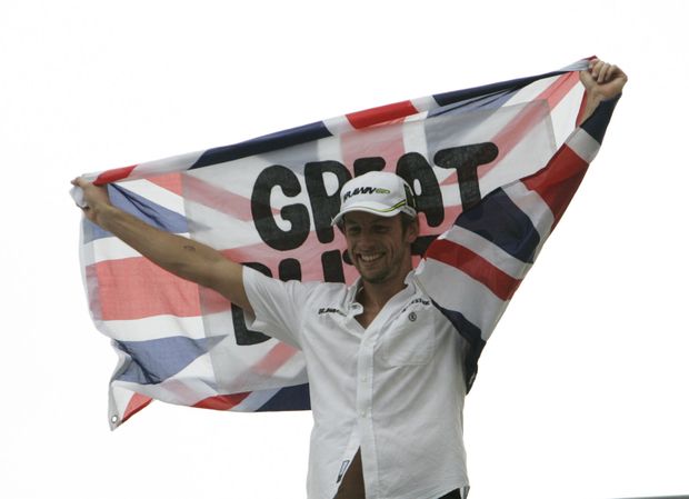 Jenson Button je pyšný na svoji vlast Jenson Button je pyšný na svoji vlast