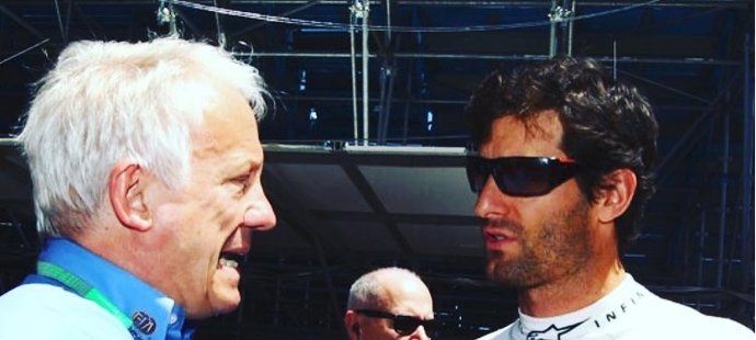 Charlie Whiting a Mark Webber