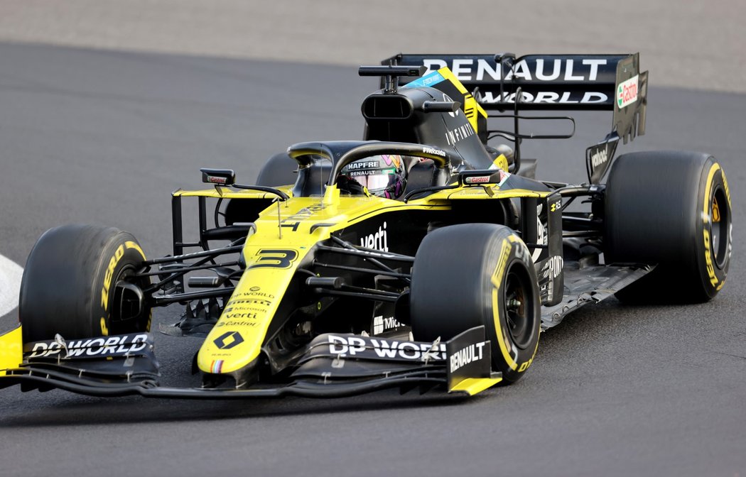 Daniel Ricciardo si s Renaultem dojel v GP Eifelu pro třetí místo