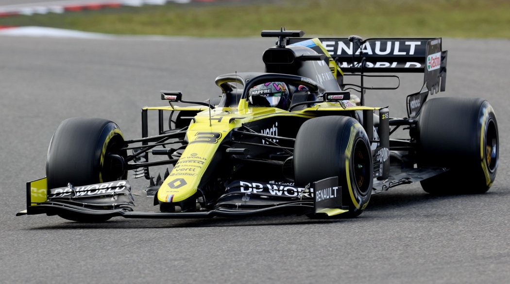 Daniel Ricciardo si s Renaultem dojel v GP Eifelu pro třetí místo