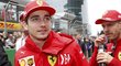 Charles Leclerc a Sebastian Vettel během VC Číny